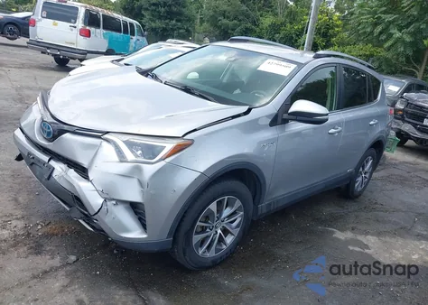 2018 Toyota Rav4 Hybrid Le из США, поврежденный, VIN JTMRJREV3JD176550